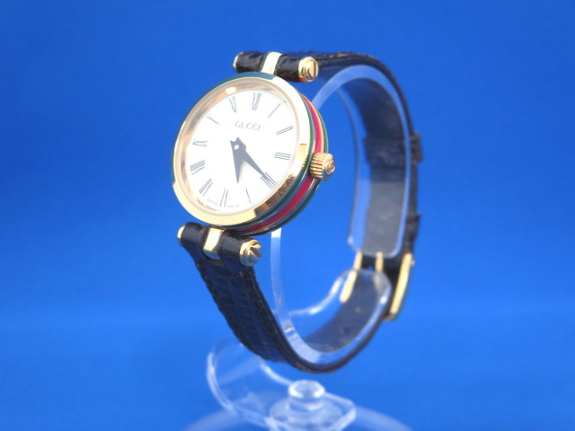 GUCCI グッチ トリコロール レディース腕時計を買取ました | ブランド
